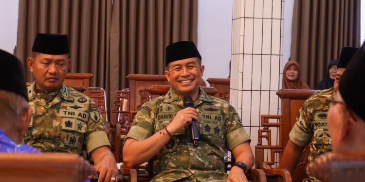 Ponpes Wali Barokah Perkuat Sinergi Kebangsaan Bersama Kodim 0809 Kediri
