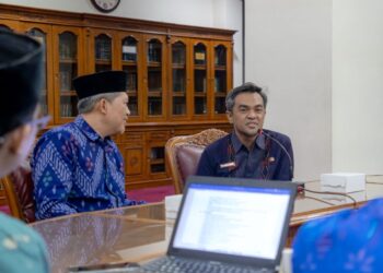 Tingkatkan Indeks Literasi, Dinas Kearsipan dan Perpustakaan Kota Kediri Lakukan Pembinaan di Perpustakaan Ponpes Wali Barokah