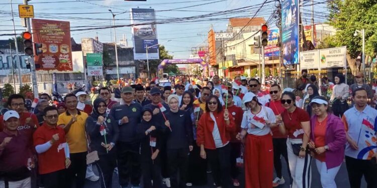 Ponpes Wali Barokah Ikuti Family Walk Fun SYIAR 2026 Bersama Mbak Wali, Ajak Warga Berolahraga dan Family Time