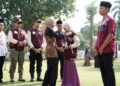 Wali Kota Lepas Kafilah FKDT Kota Kediri Menuju Porsadin ke-7 Jawa Timur, MDT Wali Barokah Harapkan Hasil yang Terbaik