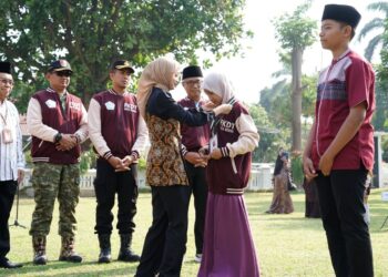Wali Kota Lepas Kafilah FKDT Kota Kediri Menuju Porsadin ke-7 Jawa Timur, MDT Wali Barokah Harapkan Hasil yang Terbaik