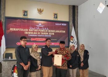 Wujudkan Data Pemilih Akurat dan Transparan, Humas Ponpes Wali Barokah Hadiri Rapat Pleno Terbuka PDPB KPU Kota Kediri